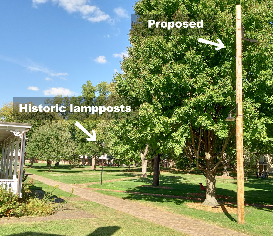 Proposed lighting - Gi historic district